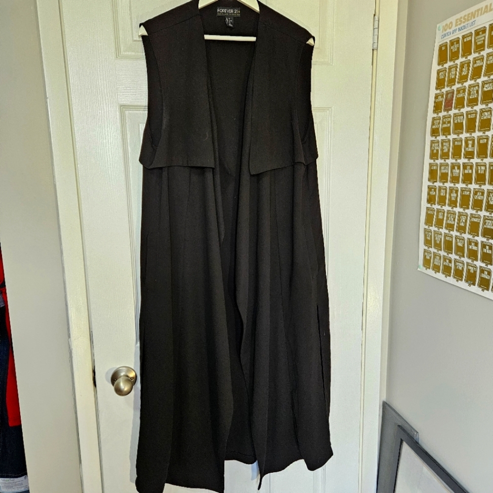 Long vest forever 21